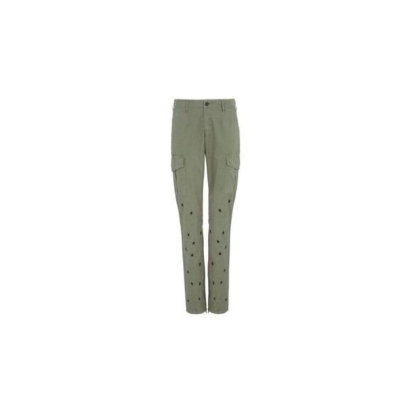 $350 SASS & BIDE The Full Tilt SKINNY CARGO Pants Army Green ( 26 ) - Picture 3 of 3